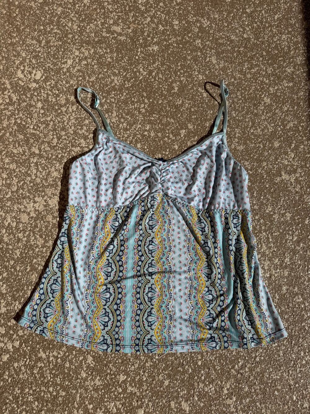 Vintage Y2k DKNY Sleepwear Babydoll Top